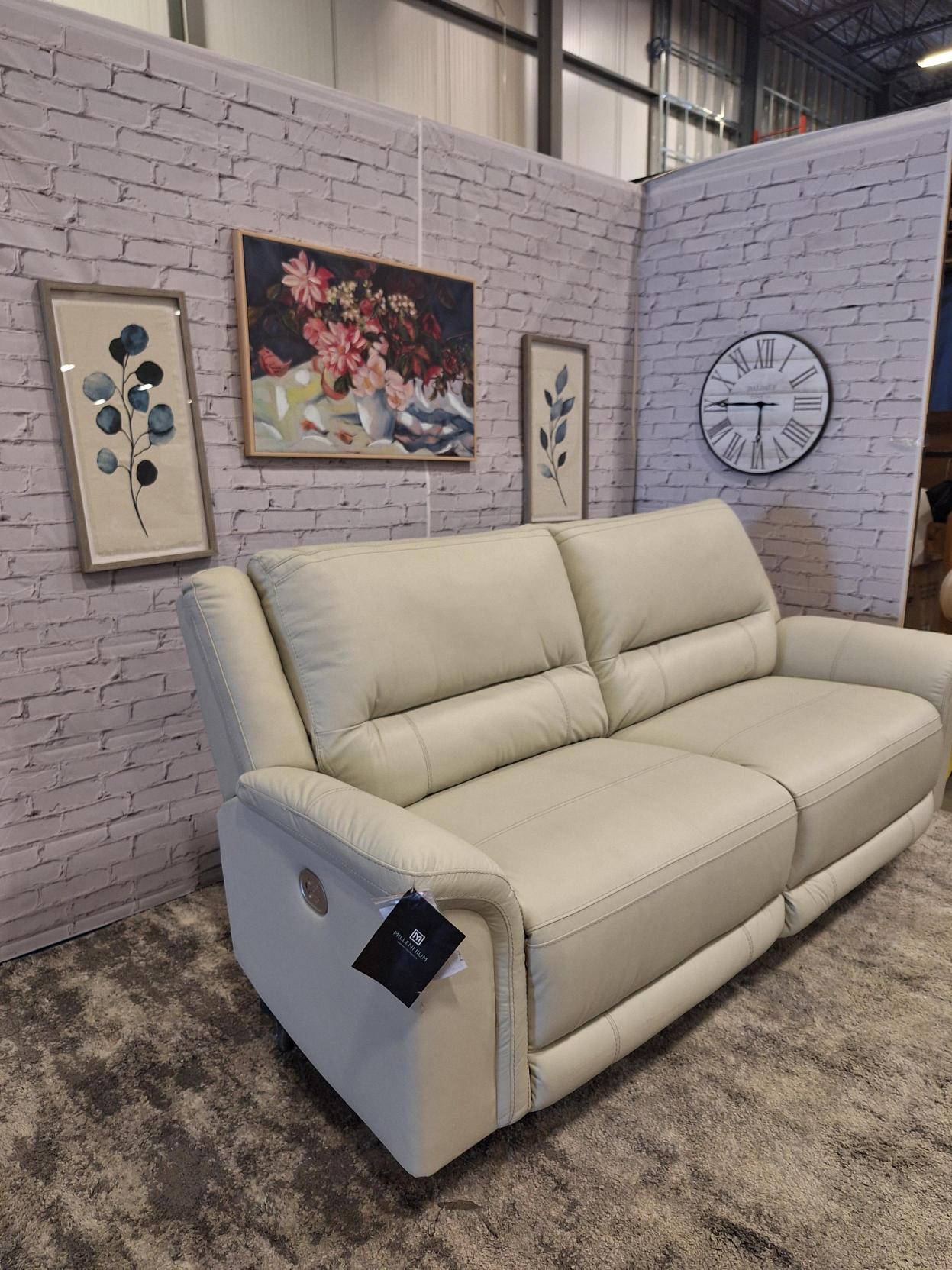 Trasimeno Power Reclining Sofa - Coconut - Gallery Image 4